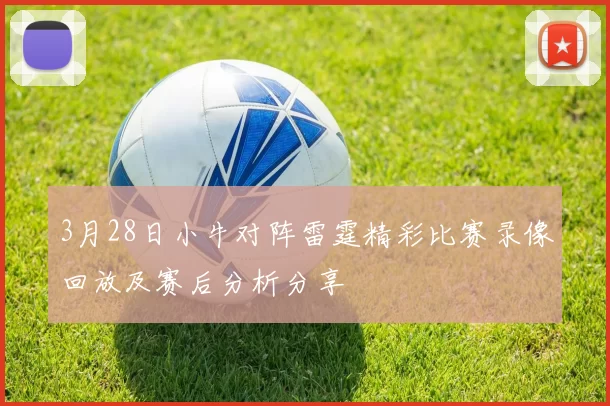3月28日小牛对阵雷霆精彩比赛录像回放及赛后分析分享