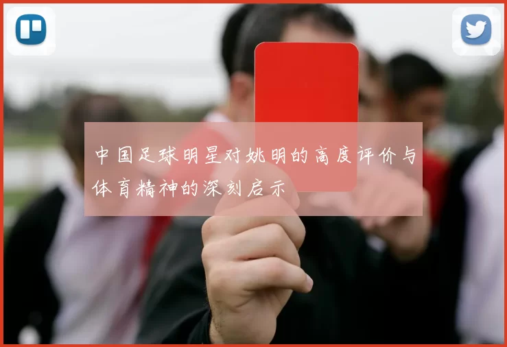 中国足球明星对姚明的高度评价与体育精神的深刻启示