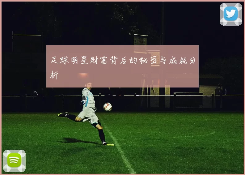 足球明星财富背后的秘密与成就分析