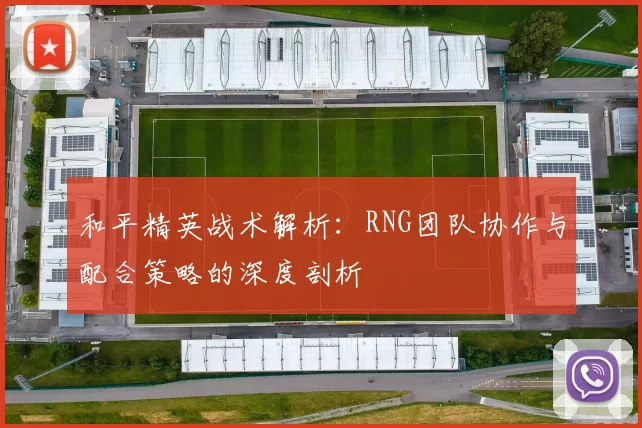 和平精英战术解析：RNG团队协作与配合策略的深度剖析